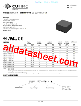 PQME3-D48-S15-M型号图片