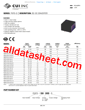 PQP3-D型号图片