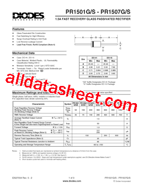 PR1505GL型号图片