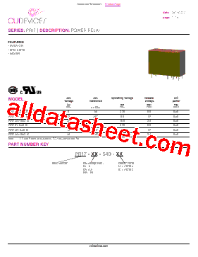 PR17-24V-540-1C型号图片