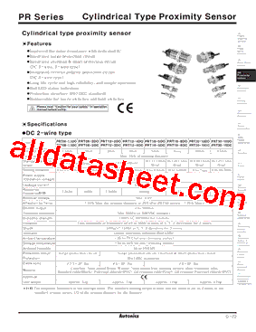 PR18-8DP2型号图片