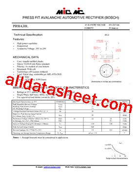 PRBA30L型号图片