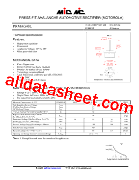 PRMAG40L型号图片
