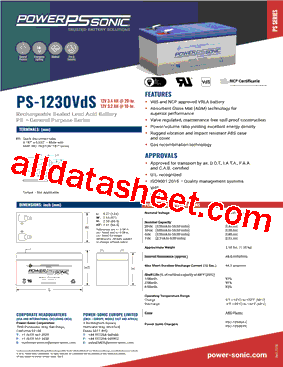 PS-1230VDS型号图片