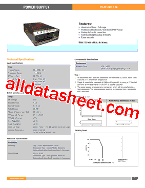 PS-CF-24V-1.1A型号图片