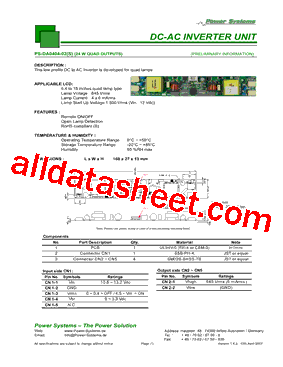 PS-DA0404-02S型号图片