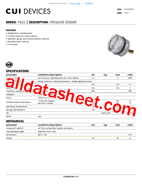 PS01-S100KP-3W型号图片