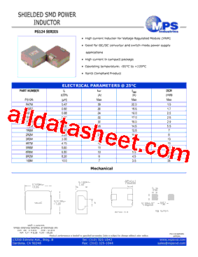 PS124-R68M型号图片