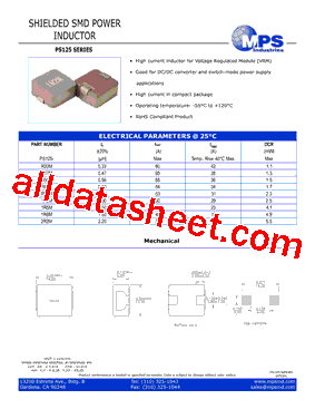 PS125-R68M型号图片