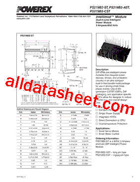 PS219B2-AST型号图片