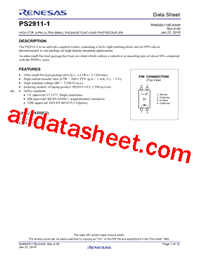 PS2911-1-AX型号图片