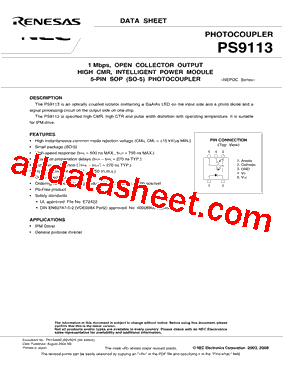 PS9113-F4型号图片