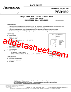 PS9122-V-F3型号图片