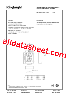 PSA08-11GWA型号图片