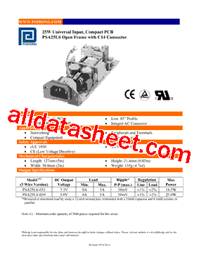 PSA25LS-033_14型号图片