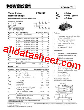 PSD24F06型号图片