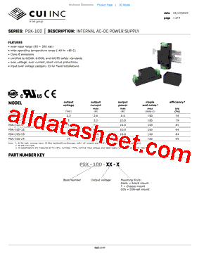 PSK-10D_V01型号图片