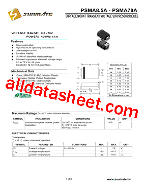 PSMA51A型号图片