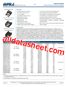 PSMAD100-36S-D型号图片