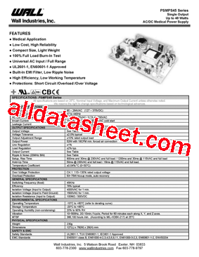 PSMPS-45-12型号图片