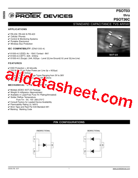 PSOT15-LF-T7型号图片