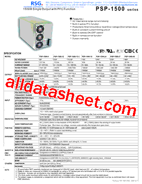 PSP-1500-12型号图片