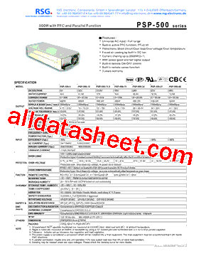 PSP-500-12型号图片