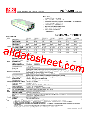 PSP-500-15型号图片