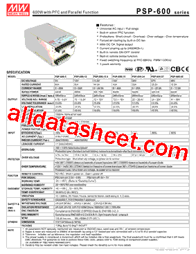 PSP-600-13.5型号图片