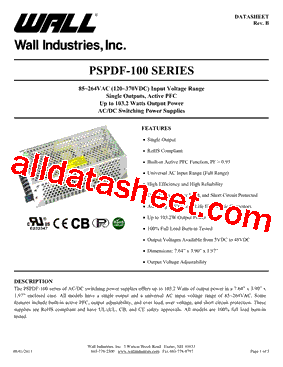 PSPDF-100型号图片