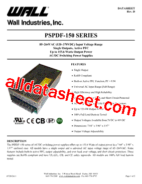 PSPDF-150型号图片