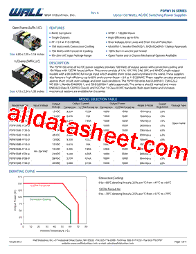 PSPW150B-1Y12-U型号图片