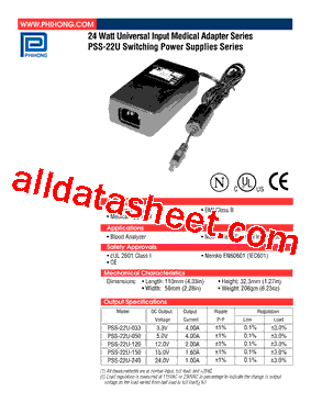 PSS-22U-033型号图片