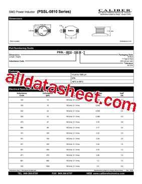 PSSL-0810-100MB型号图片