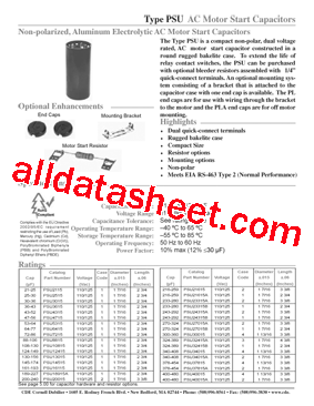 PSU100015A型号图片