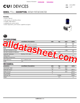 PT01-D115D-A502型号图片