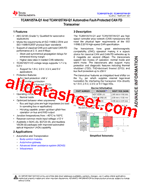 PTCAN1057ADRBRQ1型号图片