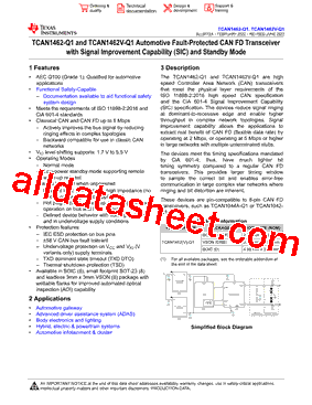 PTCAN1462VDDFRQ1型号图片