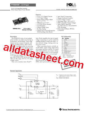 PTH03010XAST型号图片
