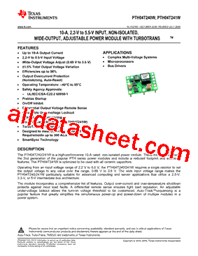 PTH04T241WAST型号图片