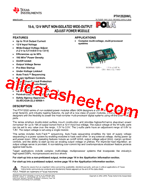 PTH12020LAST型号图片