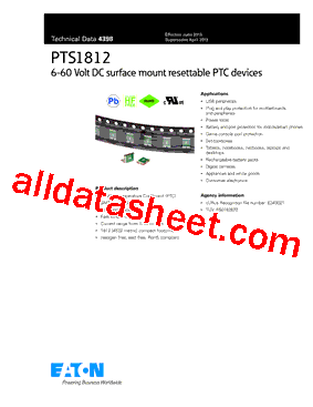 PTS181216V050型号图片