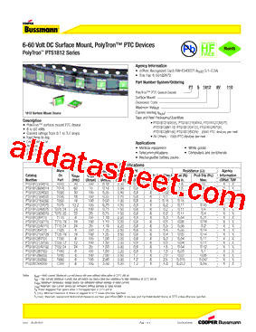 PTS181216V125型号图片