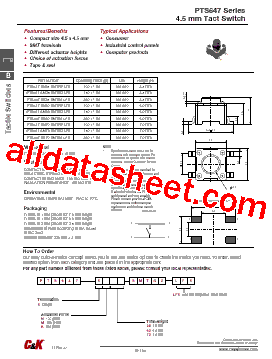 PTS647SN38SMTR2LFS型号图片