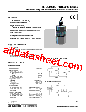 PTUL5P05D1A型号图片