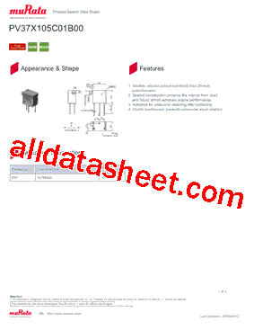 PV37X105C01B00型号图片