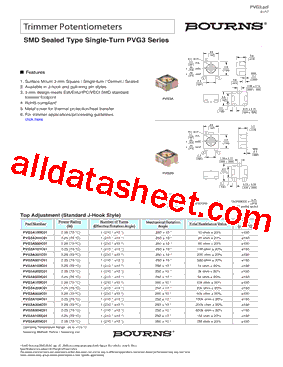 PVG3A203C01R00型号图片