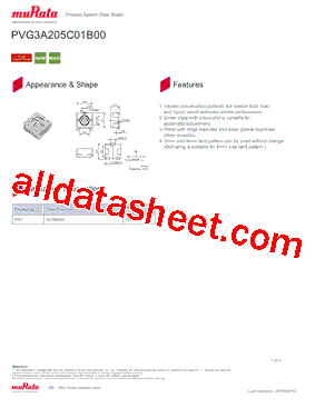 PVG3A205C01B00型号图片