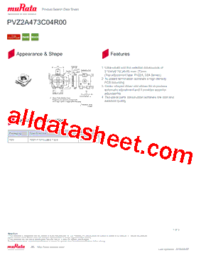 PVZ2A473C04R00型号图片