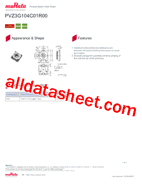 PVZ3G104C01R00型号图片